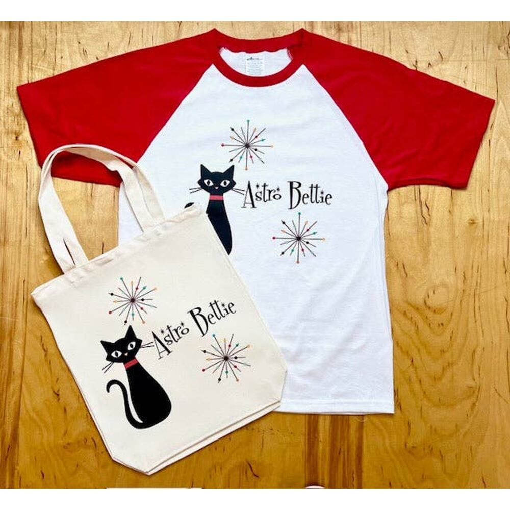 Atomic Bettie Cat Carry-All Tote